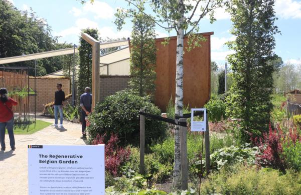 Award for Belgian garden at Floriade